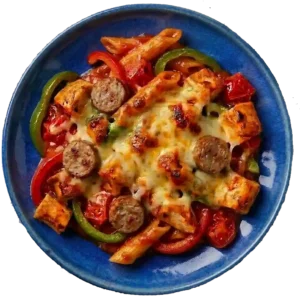 hello junior oven baked red pasta-blue